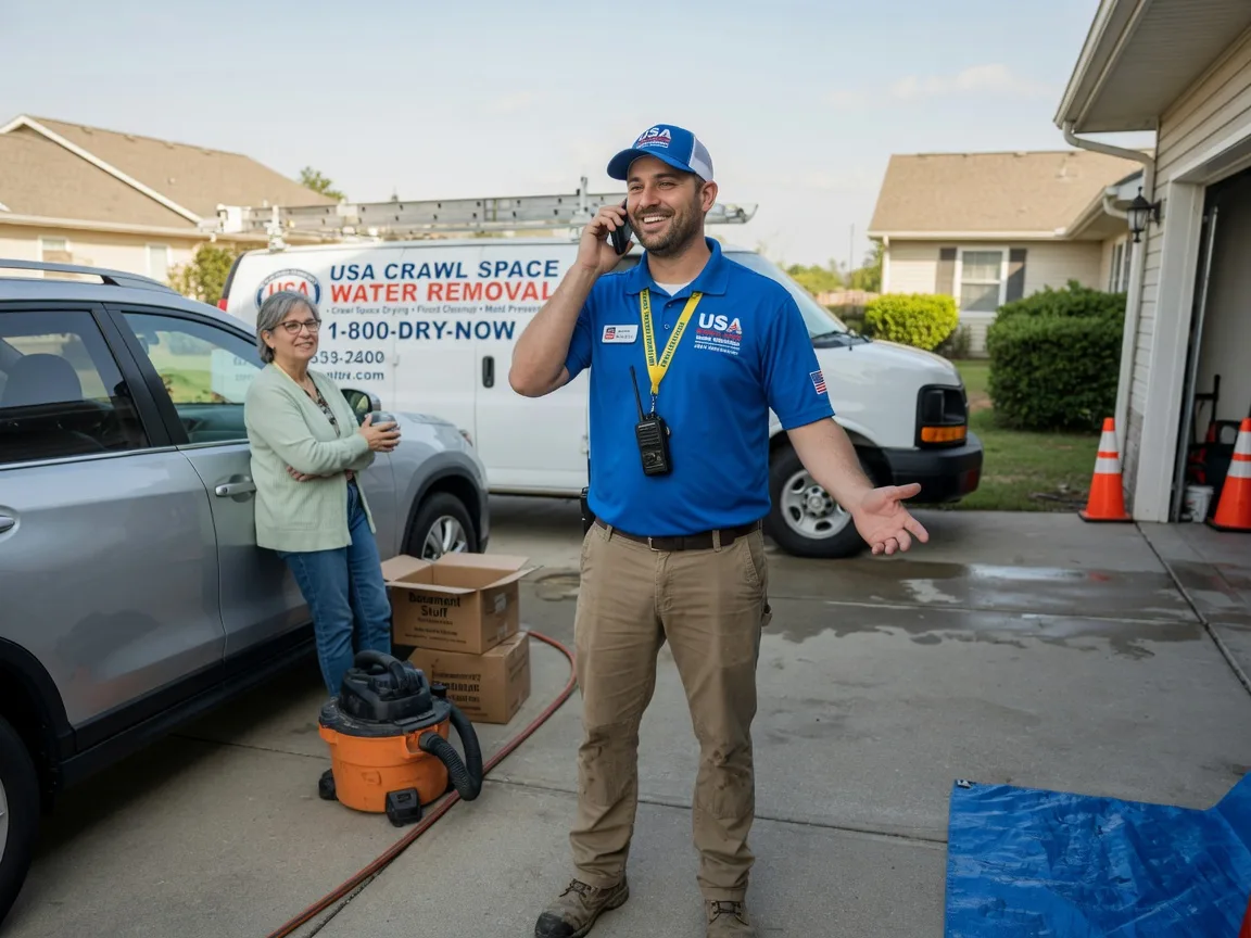 Crawl Space Water Removal Dillwyn, VA FAQs